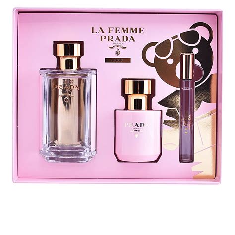 prada la femme prada eau de parfum holiday 3-piece set